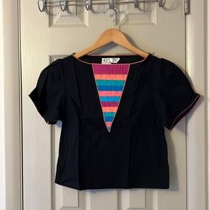 Vintage Indian Crop Top